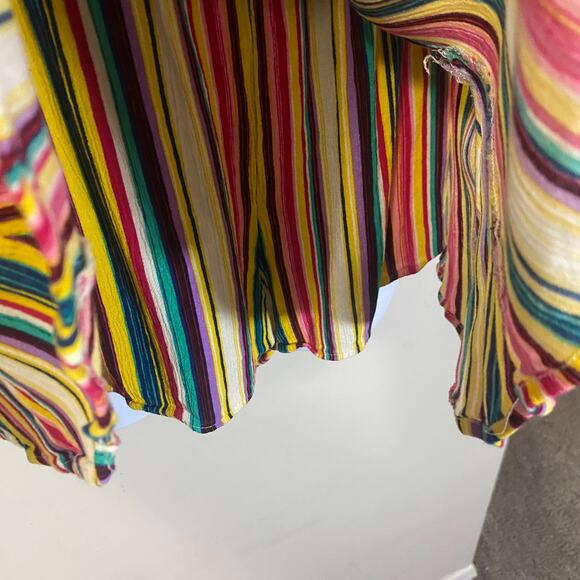 Jessica Simpson Two Piece Set Archer Skort and Halter Top in Torrid Stripe Sz L - Picture 6 of 14